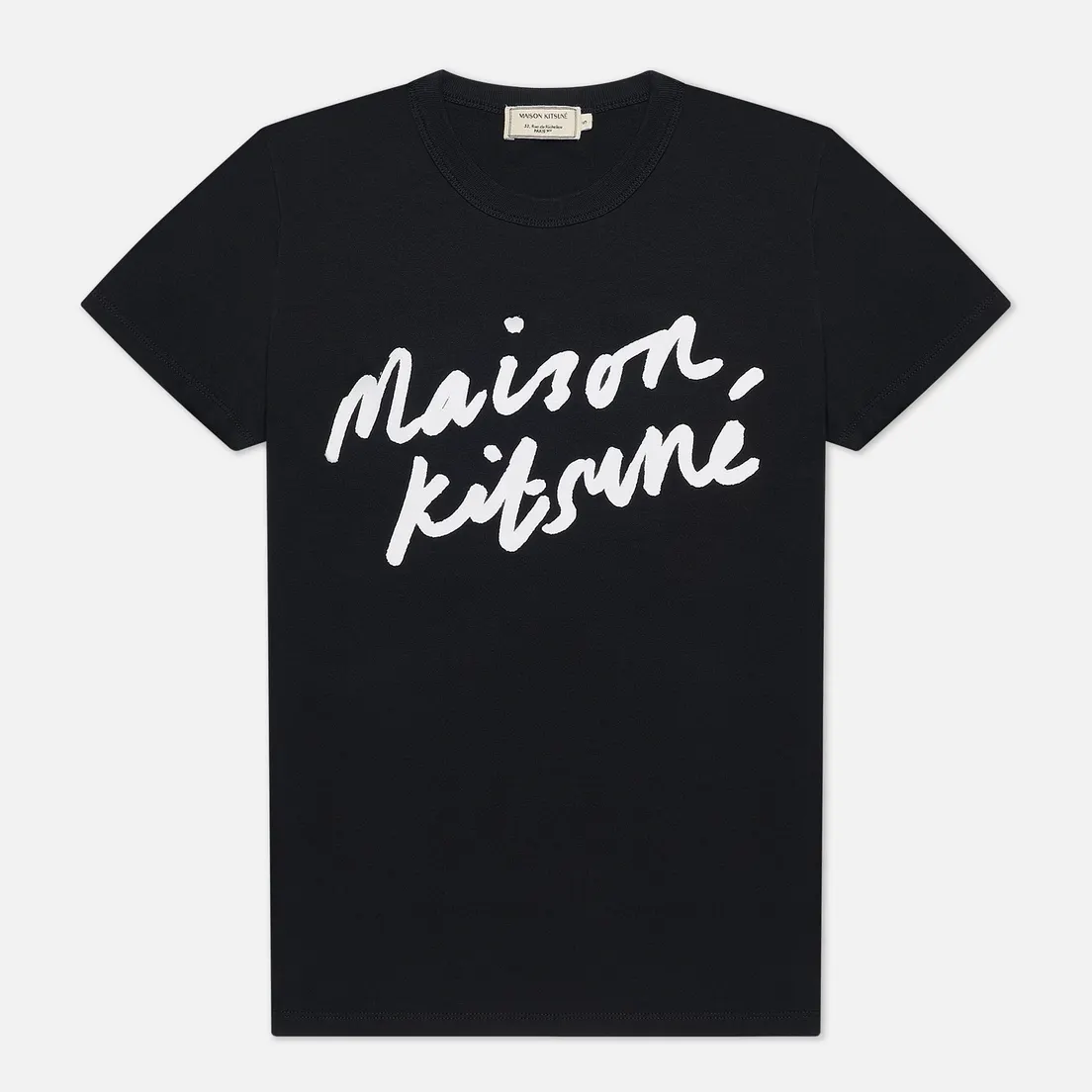 Maison Kitsune Женская футболка Handwriting