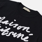 Женская футболка Maison Kitsune Handwriting Black фото - 1