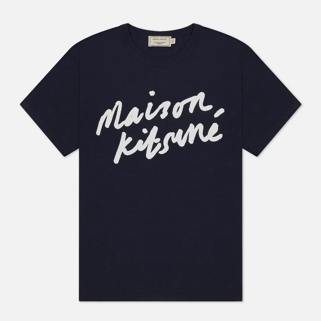 Maison Kitsune Женская футболка Handwriting