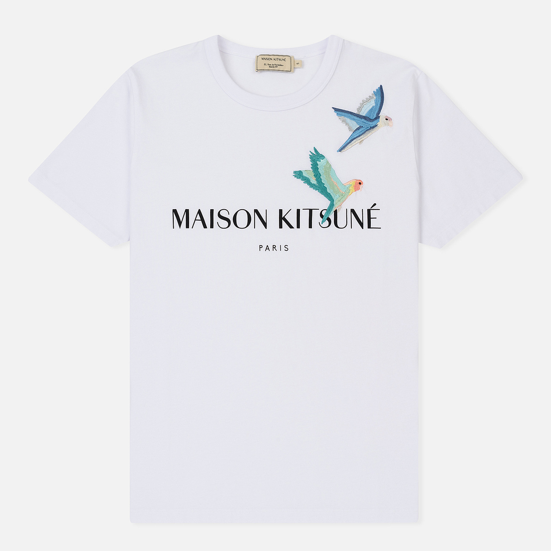 Maison Kitsune Женская футболка Love Birds