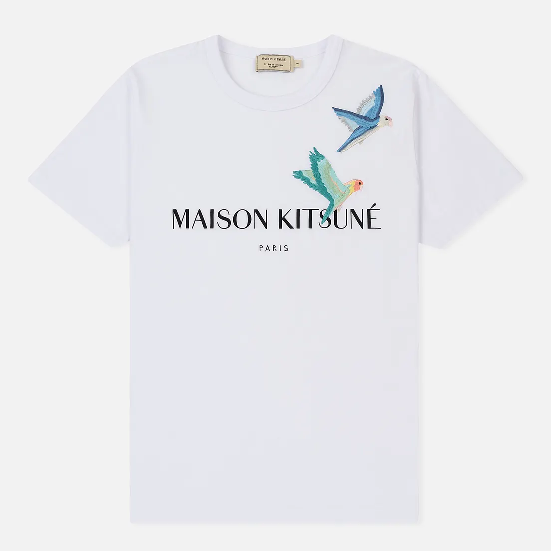 Maison Kitsune Женская футболка Love Birds