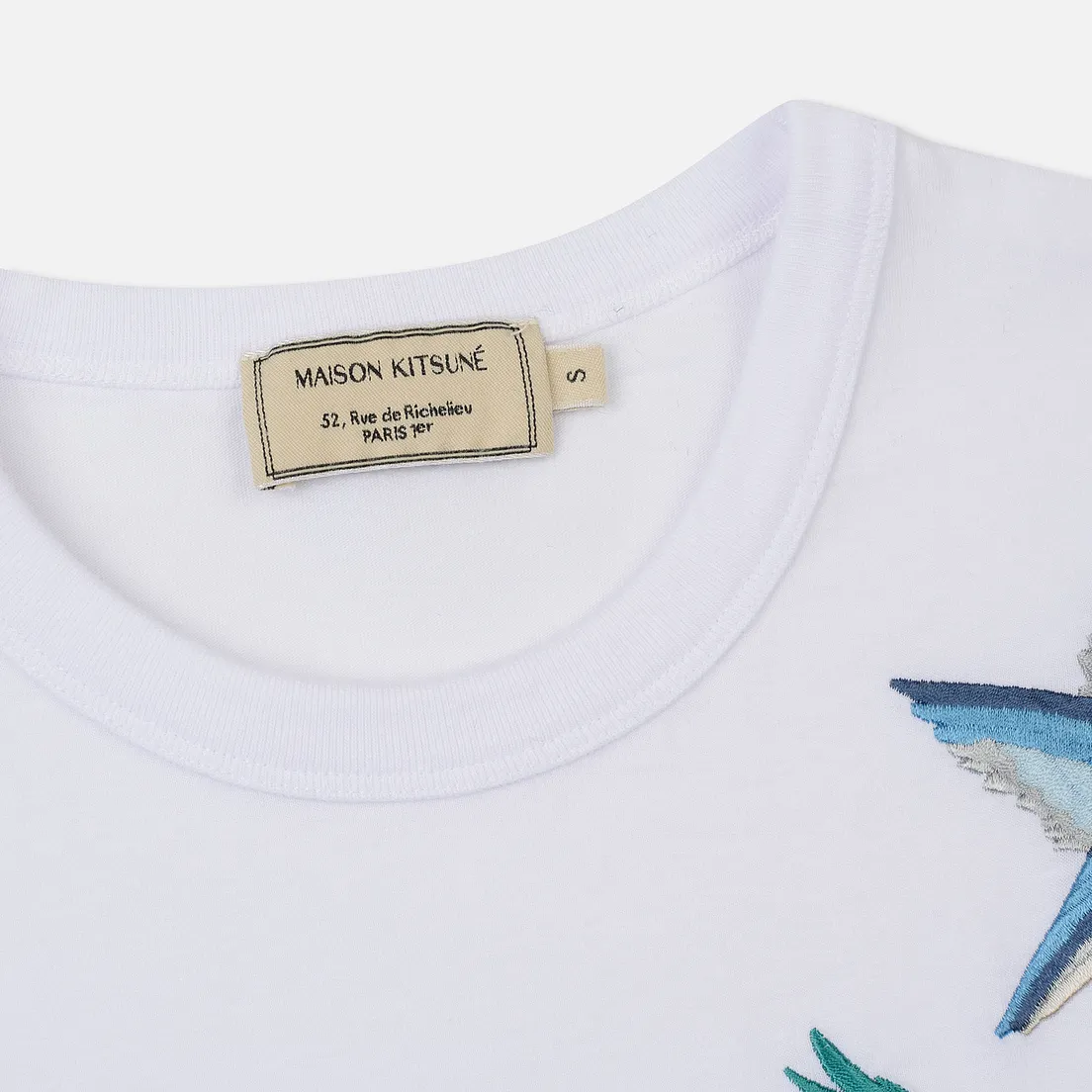 Maison Kitsune Женская футболка Love Birds