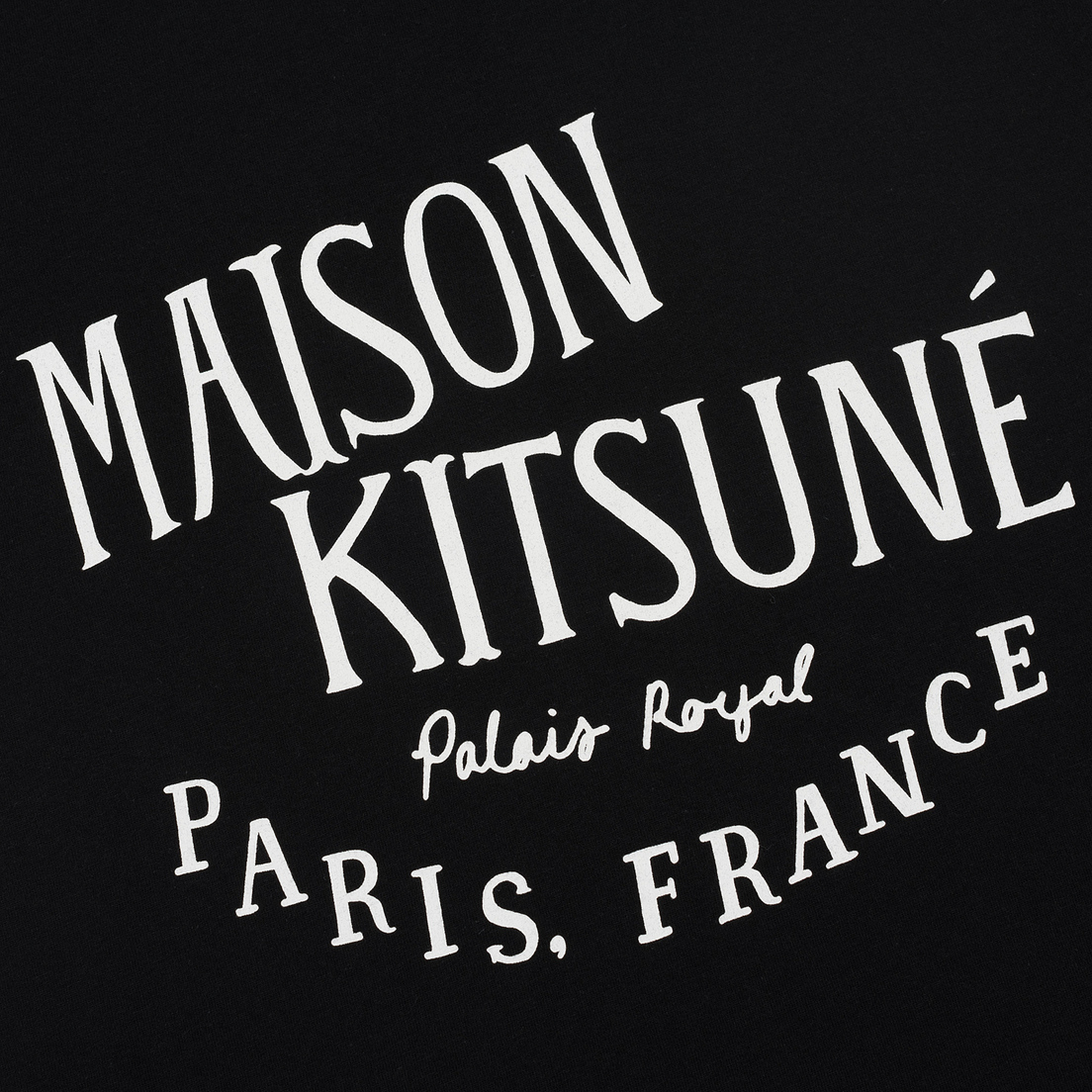 Maison Kitsune Женская футболка Palais Royal