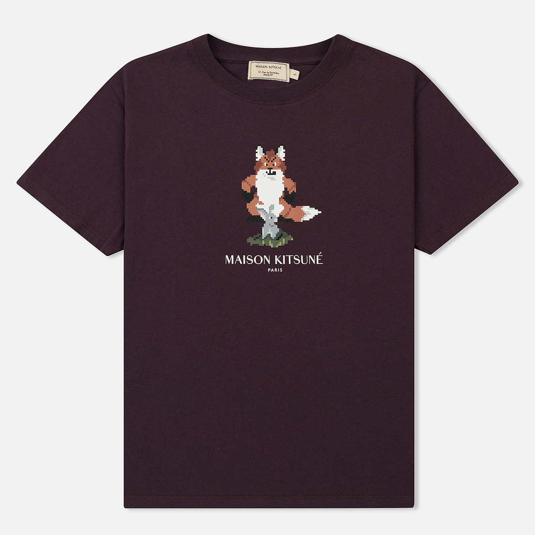 Maison Kitsune Женская футболка Pixel Fox
