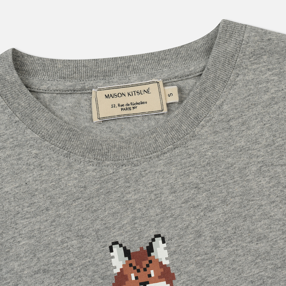 Maison Kitsune Женская футболка Pixel Fox