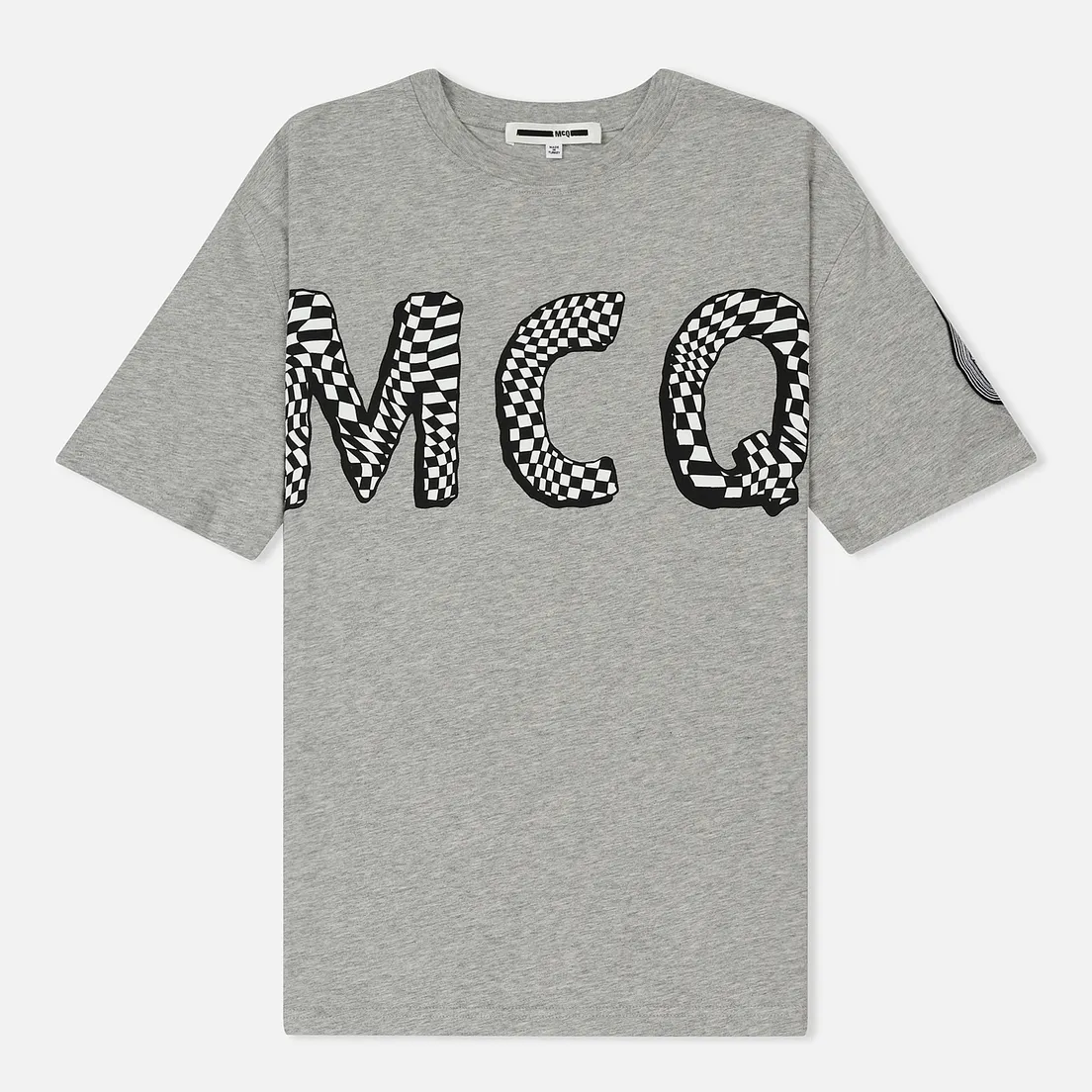 McQ Alexander McQueen Женская футболка Boyfriend MCQ Font