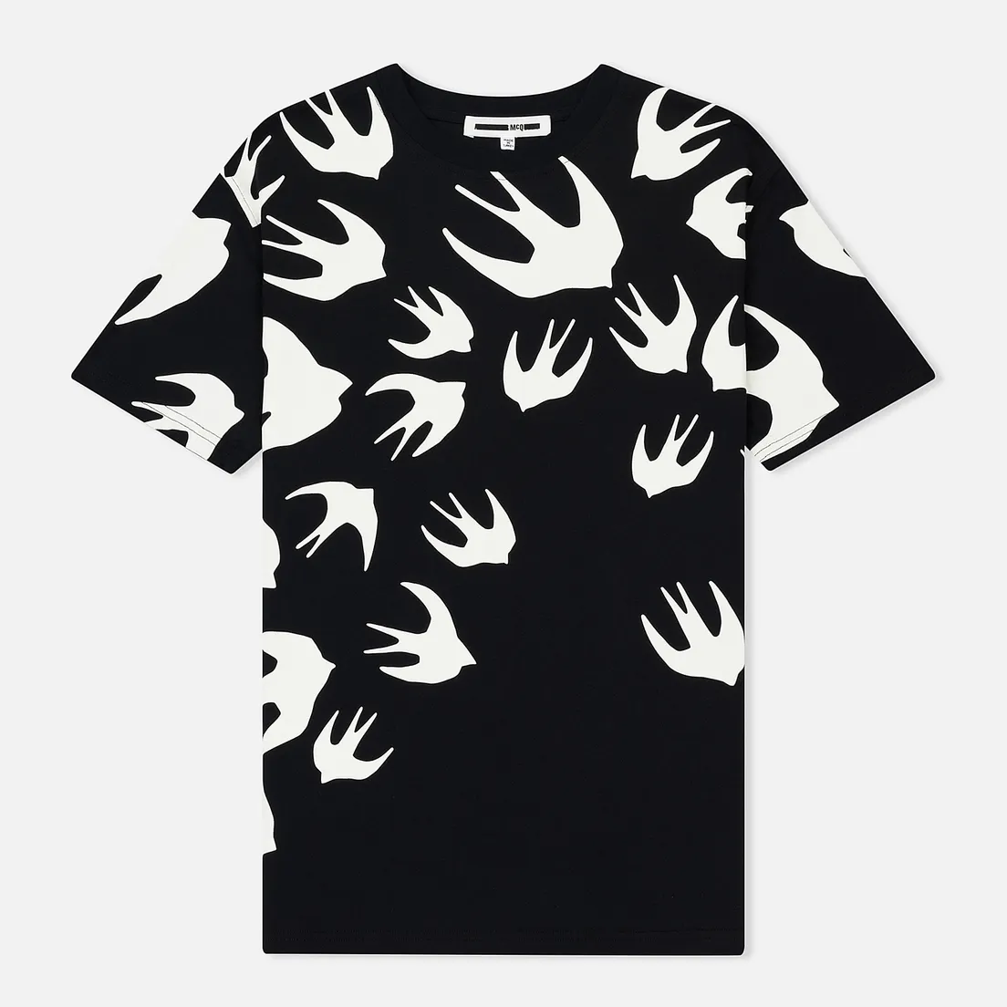 McQ Alexander McQueen Женская футболка Classic All Over Swallow