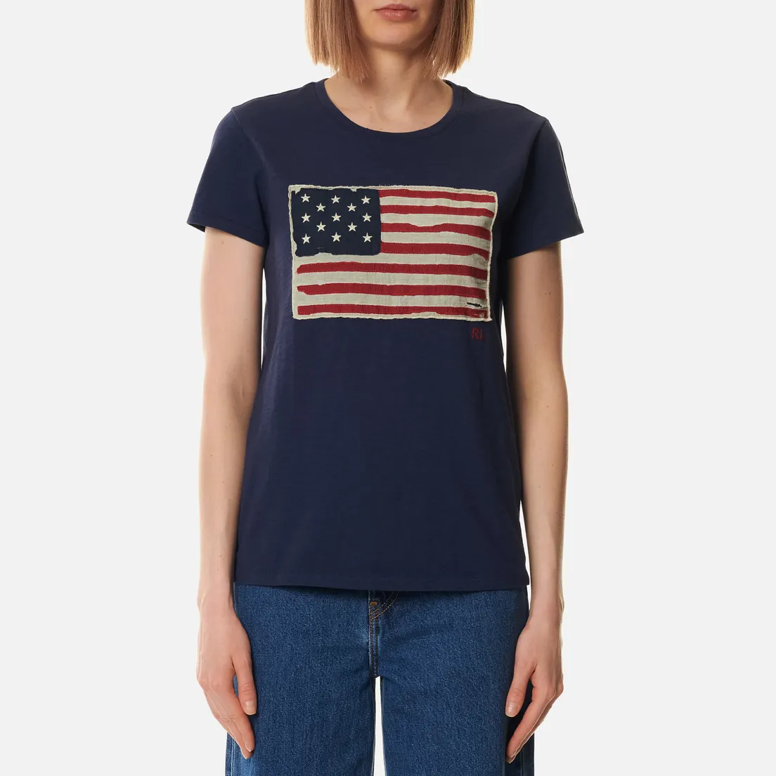 Polo Ralph Lauren Женская футболка American Flag Print