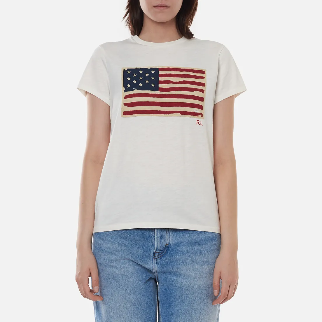Polo Ralph Lauren Женская футболка American Flag Print