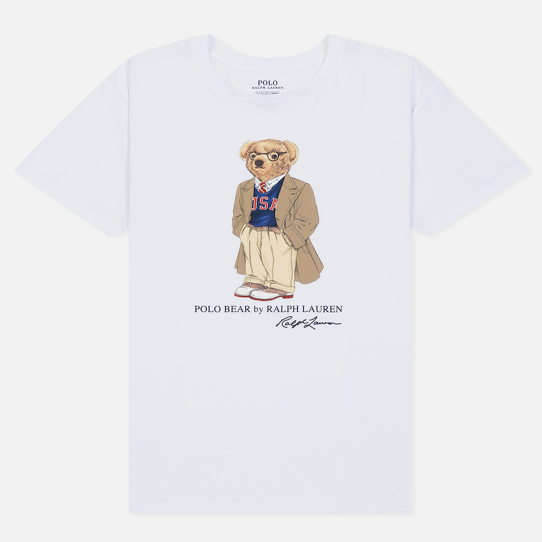 Polo Ralph Lauren Женская футболка Big Teddy Bear In Coat