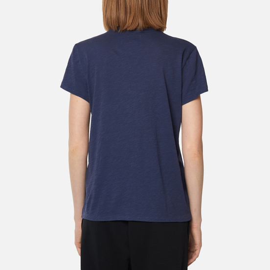 Женская футболка Polo Ralph Lauren Denim Bear 30/'S Uneven Cotton Jersey Classic Royal