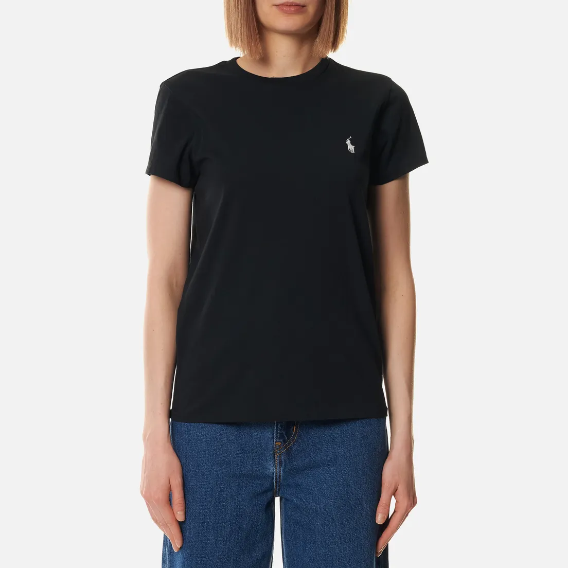 Polo Ralph Lauren Женская футболка Embroidered Logo 30/1 Cotton Jersey