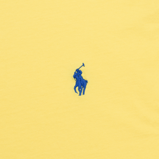 Женская футболка Polo Ralph Lauren Embroidered Logo 30/1 Cotton Jersey Lemon Crush
