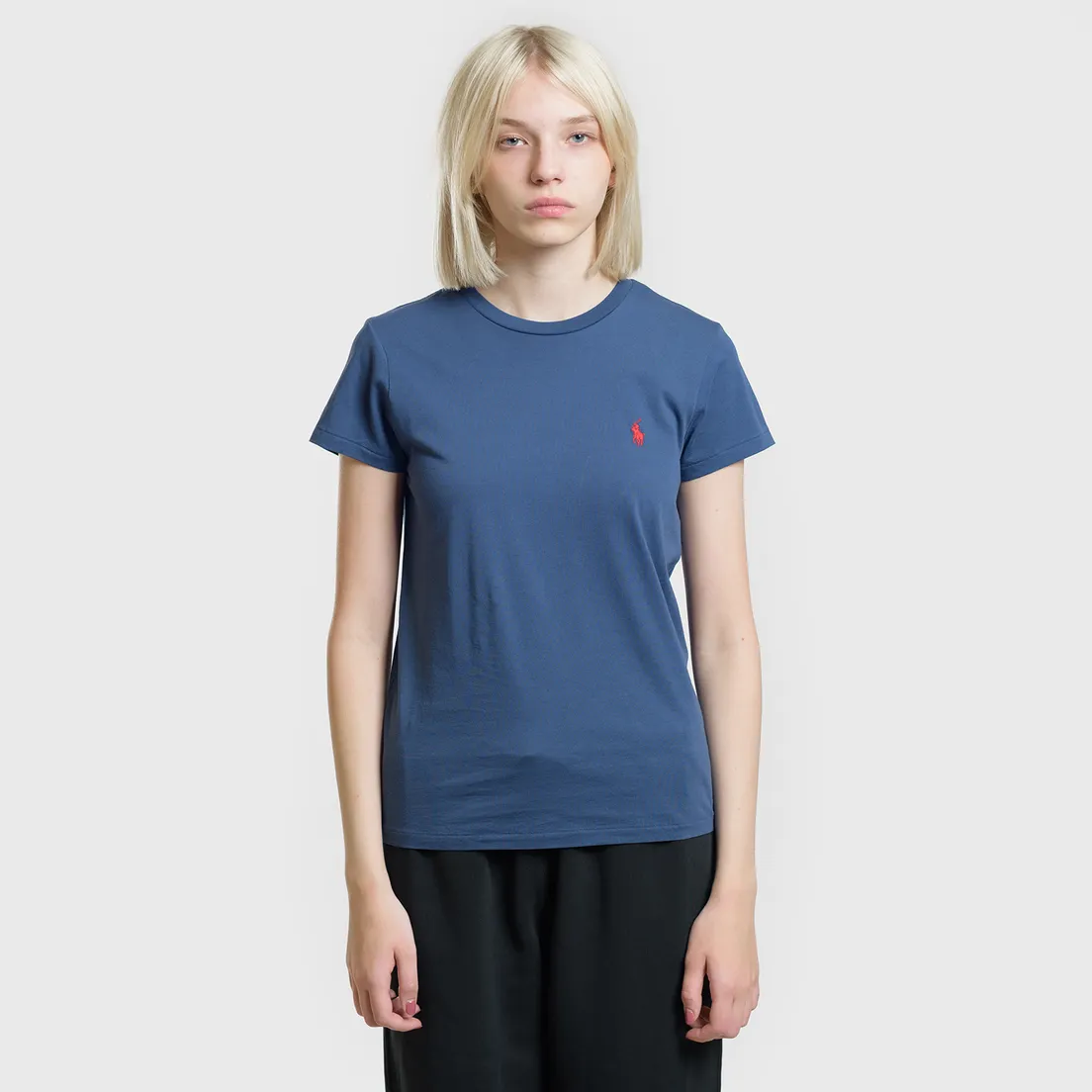 Polo Ralph Lauren Женская футболка Embroidered Logo 30/1 Cotton Jersey