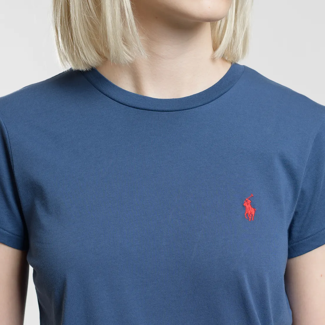 Polo Ralph Lauren Женская футболка Embroidered Logo 30/1 Cotton Jersey