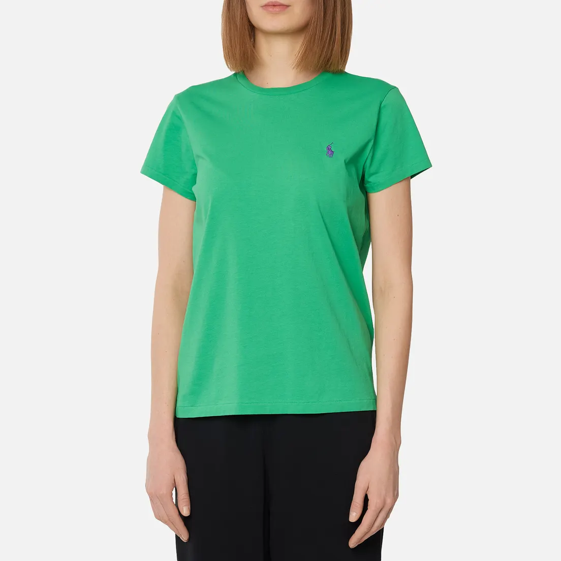 Polo Ralph Lauren Женская футболка Embroidered Logo 30/1 Cotton Jersey
