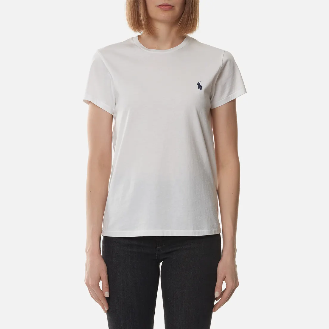 Polo Ralph Lauren Женская футболка Embroidered Logo 30/1 Cotton Jersey
