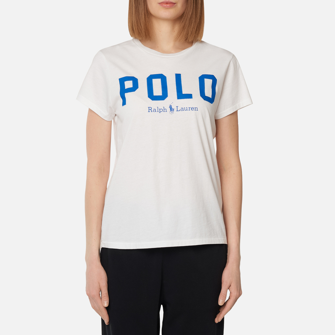 Polo Ralph Lauren Женская футболка Polo Printed 30/1 Cotton Jersey