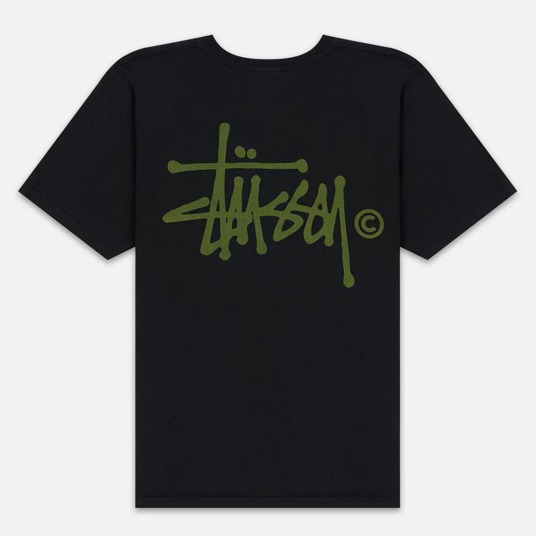 Stussy Женская футболка Basic Logo Pigment Dyed