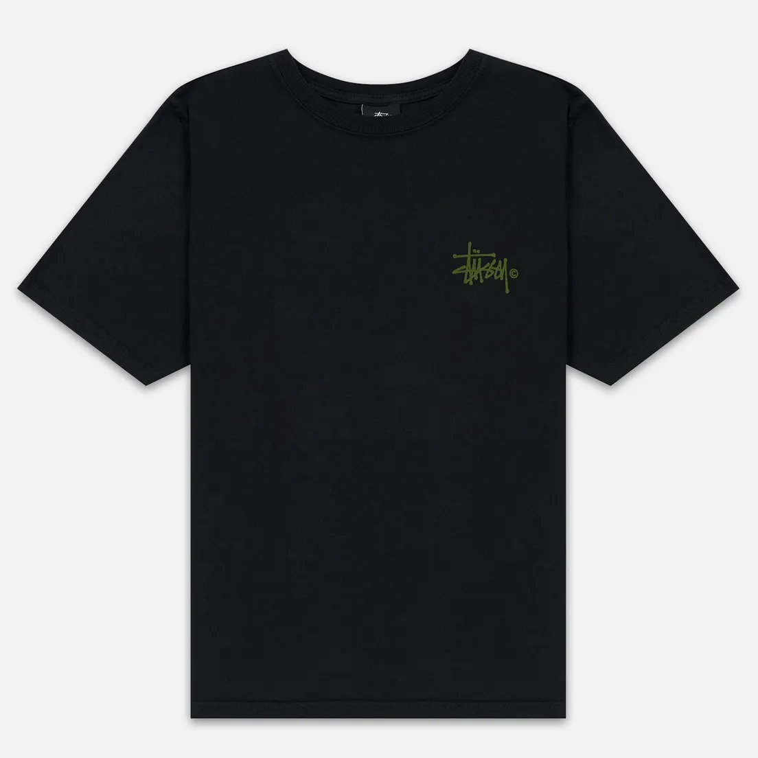 Stussy Женская футболка Basic Logo Pigment Dyed