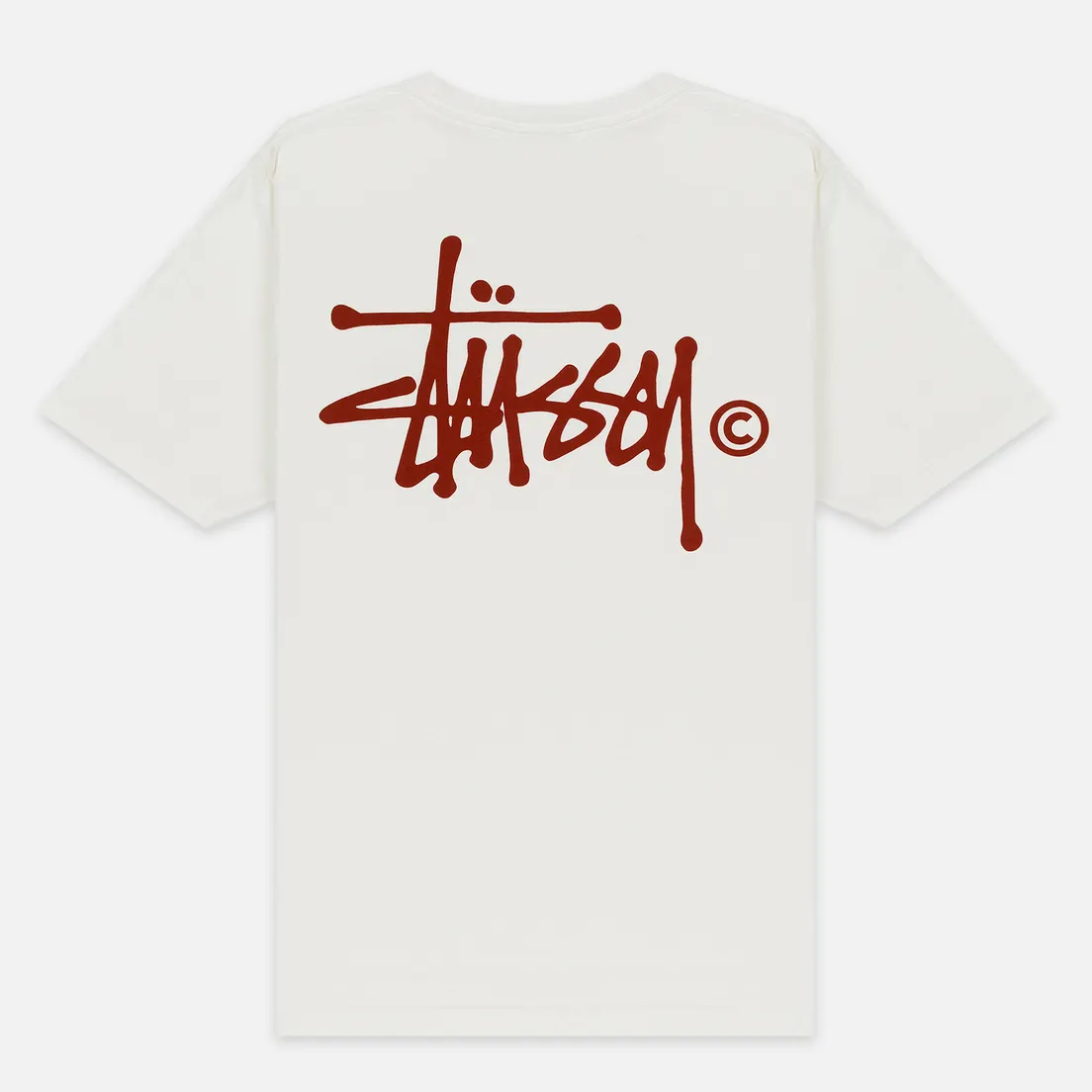 Stussy Женская футболка Basic Logo Pigment Dyed
