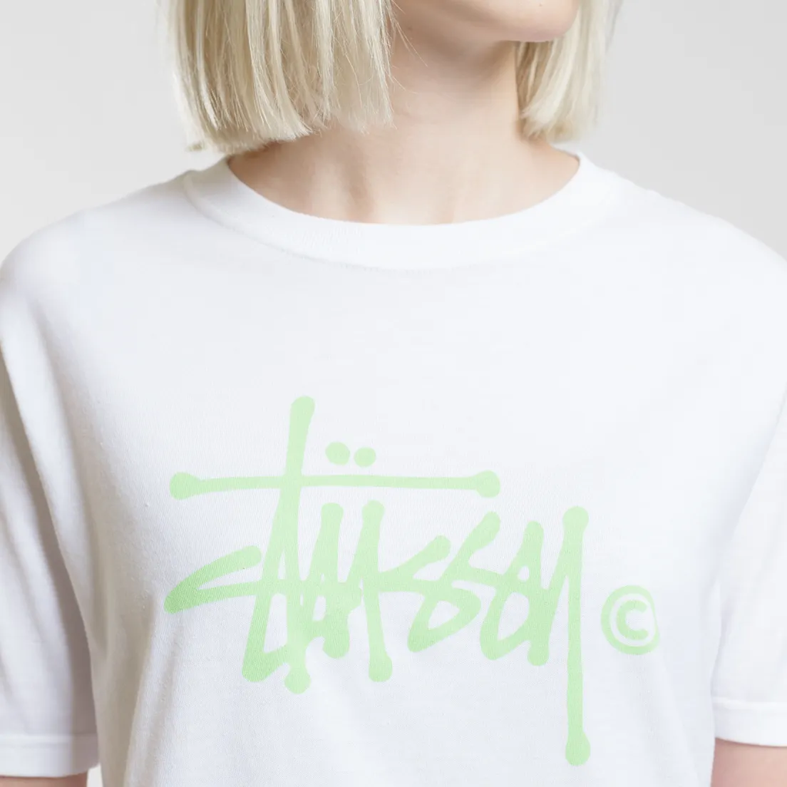 Stussy Женская футболка Basic Logo
