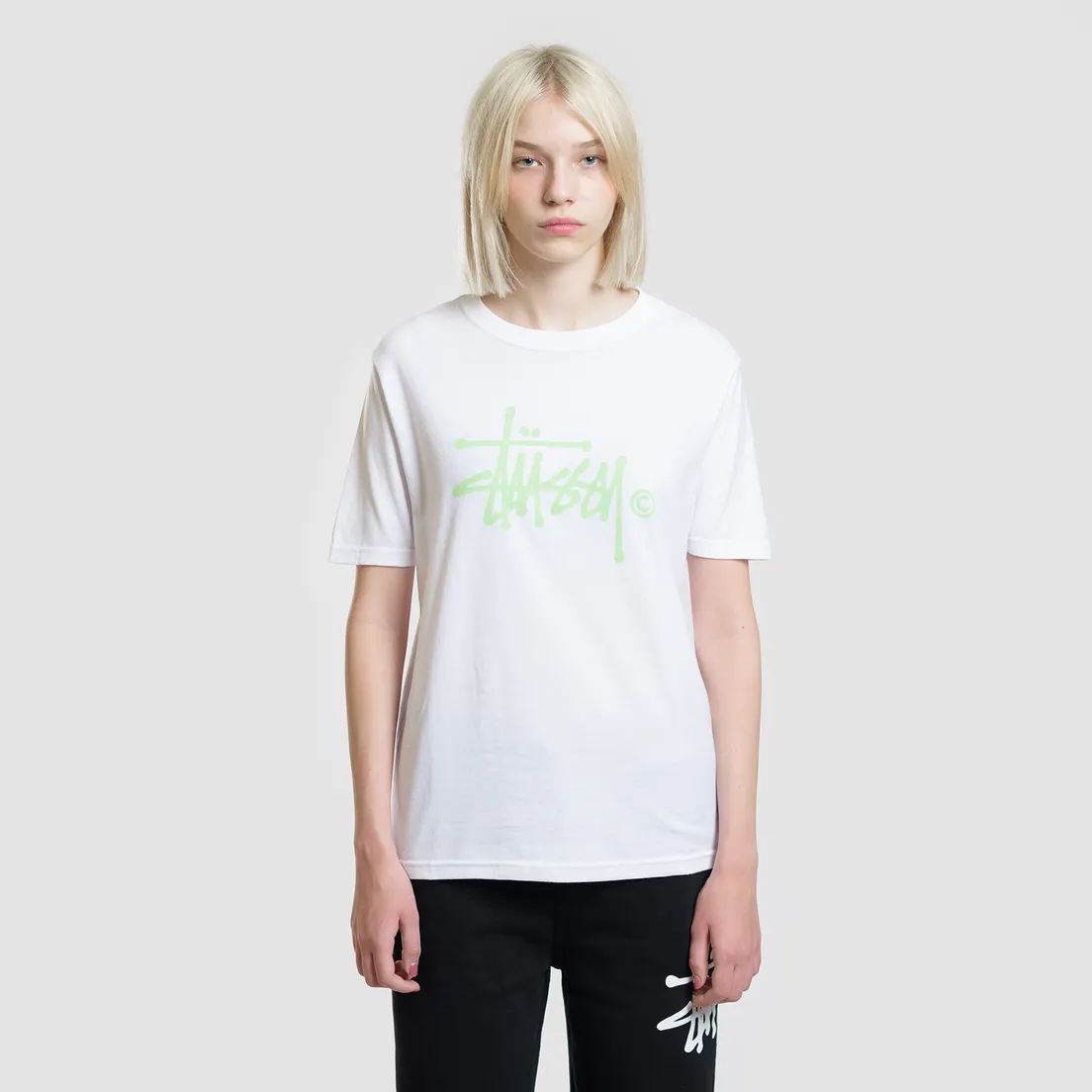 Stussy Женская футболка Basic Logo