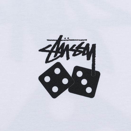 Женская футболка Stussy Dice White