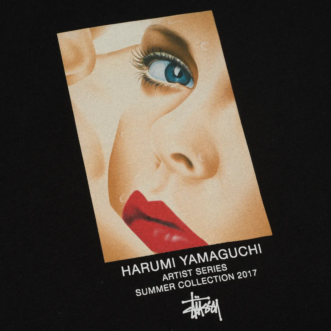 Stussy Женская футболка Harumi Yamaguchi Girl Boyfriend