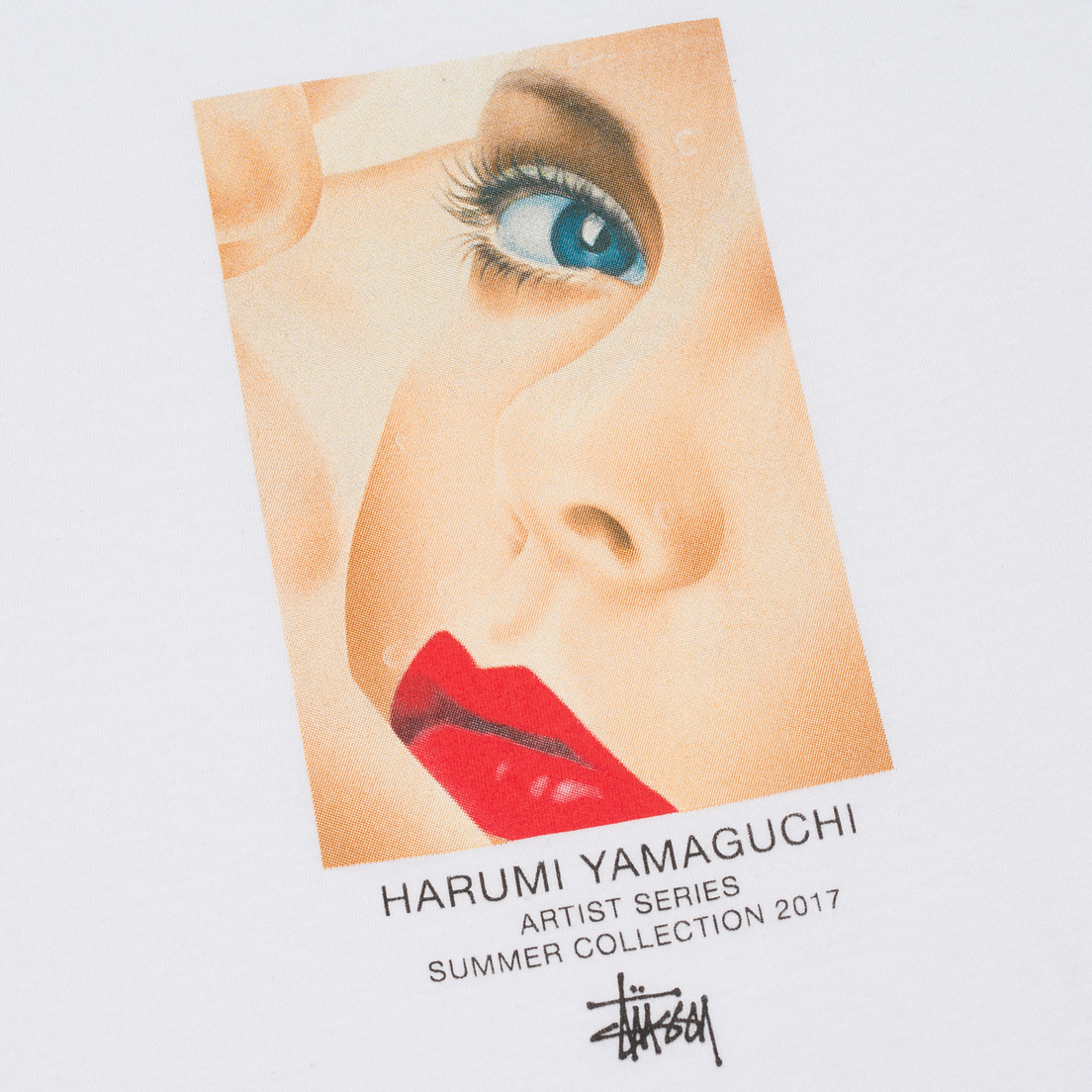 Stussy Женская футболка Harumi Yamaguchi Girl Boyfriend