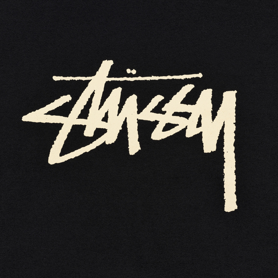 Женская футболка Stussy Stock Black/Beige