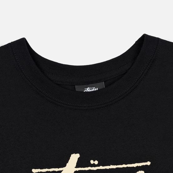Женская футболка Stussy Stock Black/Beige