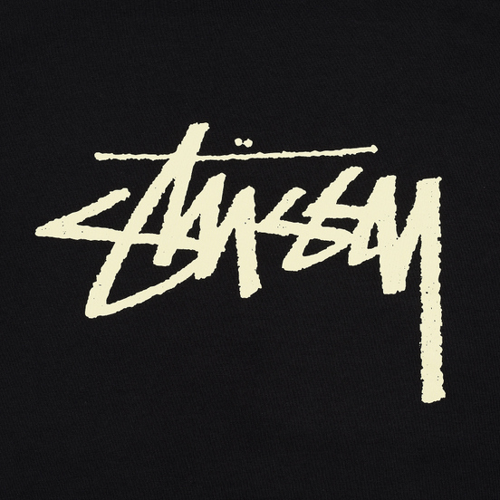 Женская футболка Stussy Stock Black/White