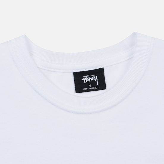 Женская футболка Stussy Stock White/Blue