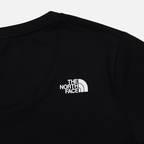 Женская футболка The North Face Fine TNF Black/TNF White Sherpa