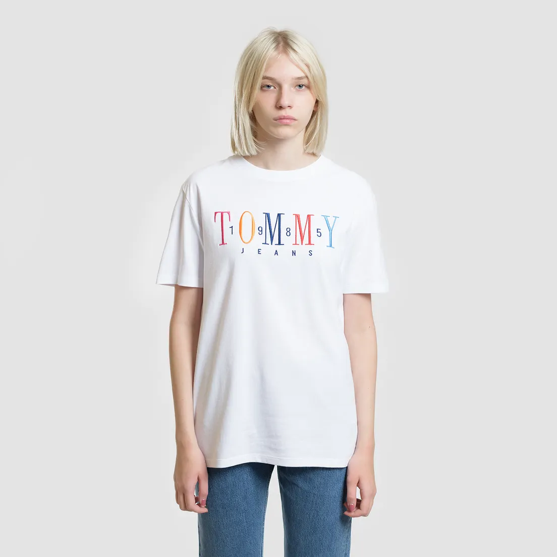 Tommy Jeans Женская футболка 1985 Embroidery