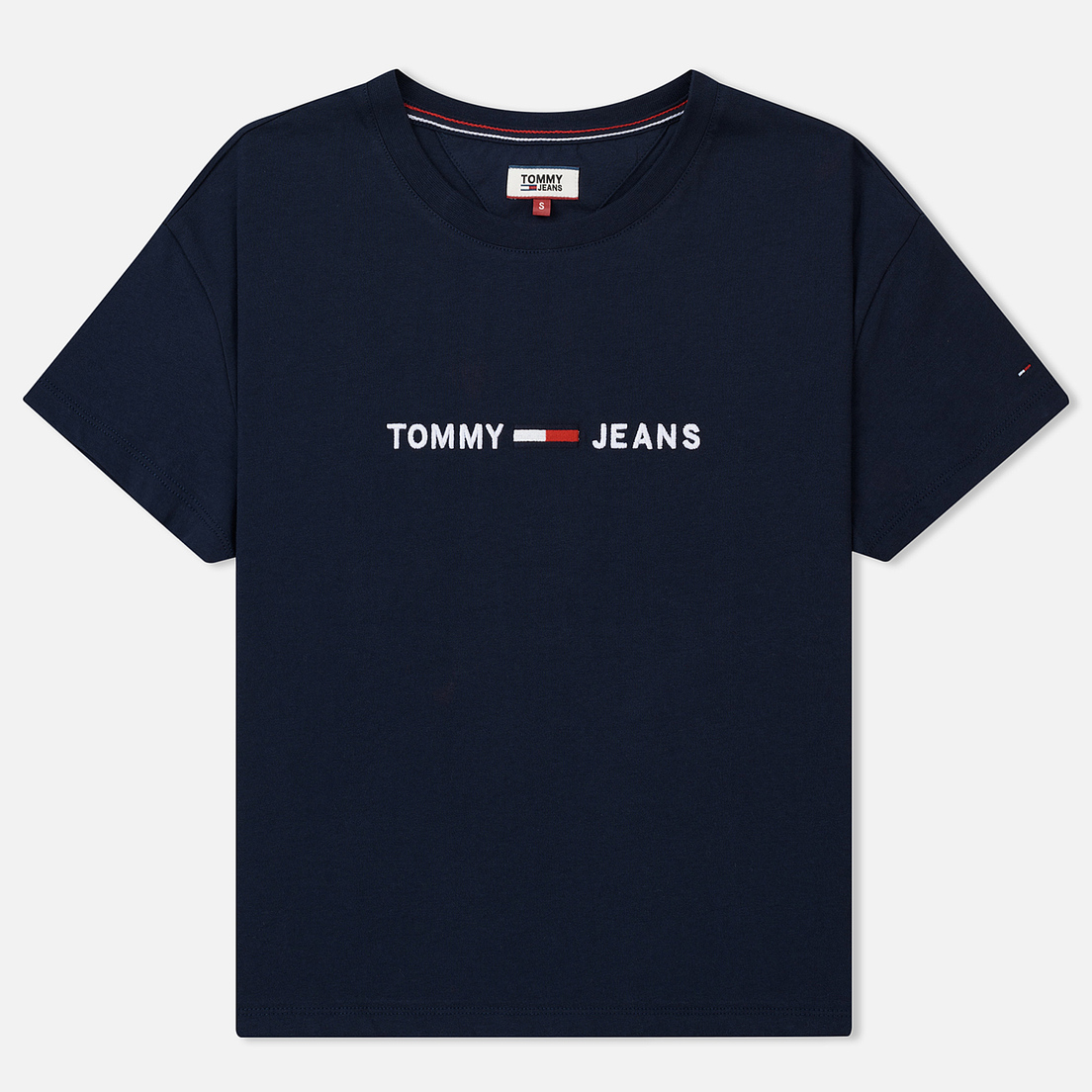 Tommy Jeans Женская футболка Boxy Clean Logo