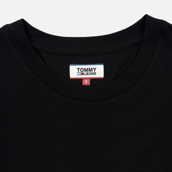 Женская футболка Tommy Jeans Linear Logo Detail Black