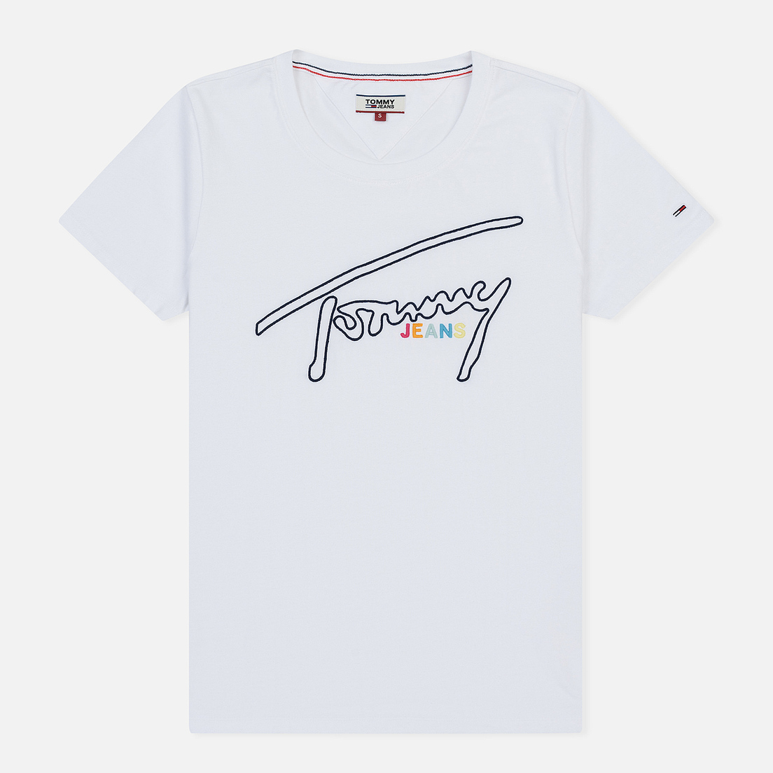 Tommy Jeans Женская футболка Outline Signature