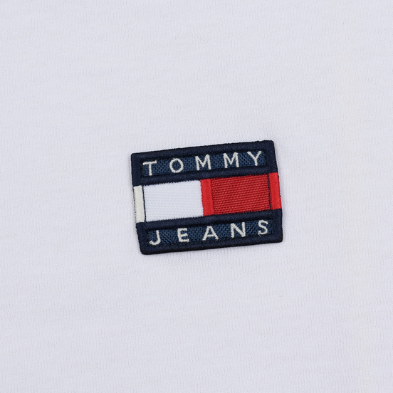 Женская футболка Tommy Jeans Tommy Badge Classic White
