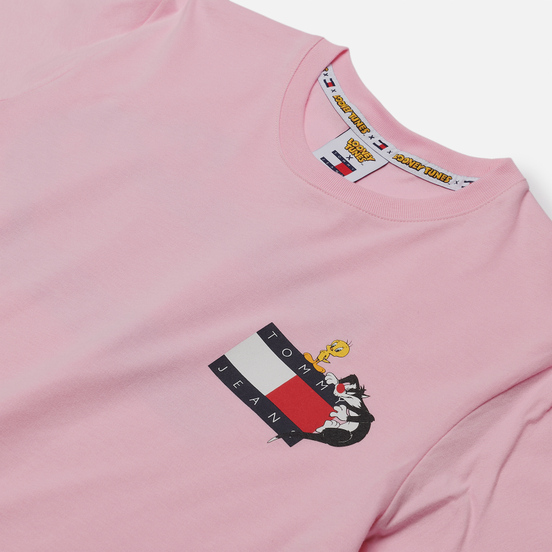 Женская футболка Tommy Jeans x Looney Tunes Romantic Pink