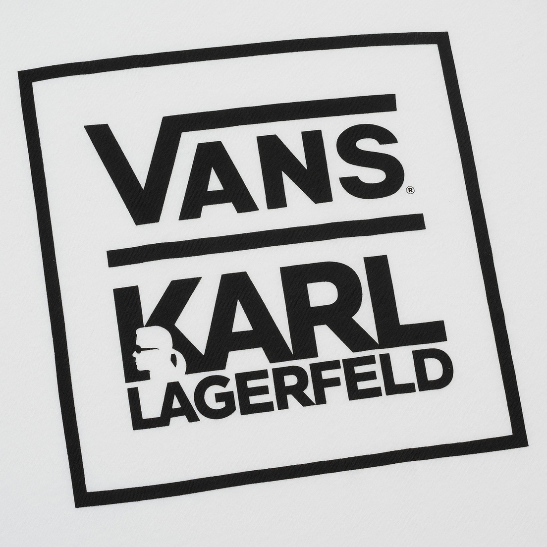 Vans Женская футболка x Karl Lagerfeld Ringer