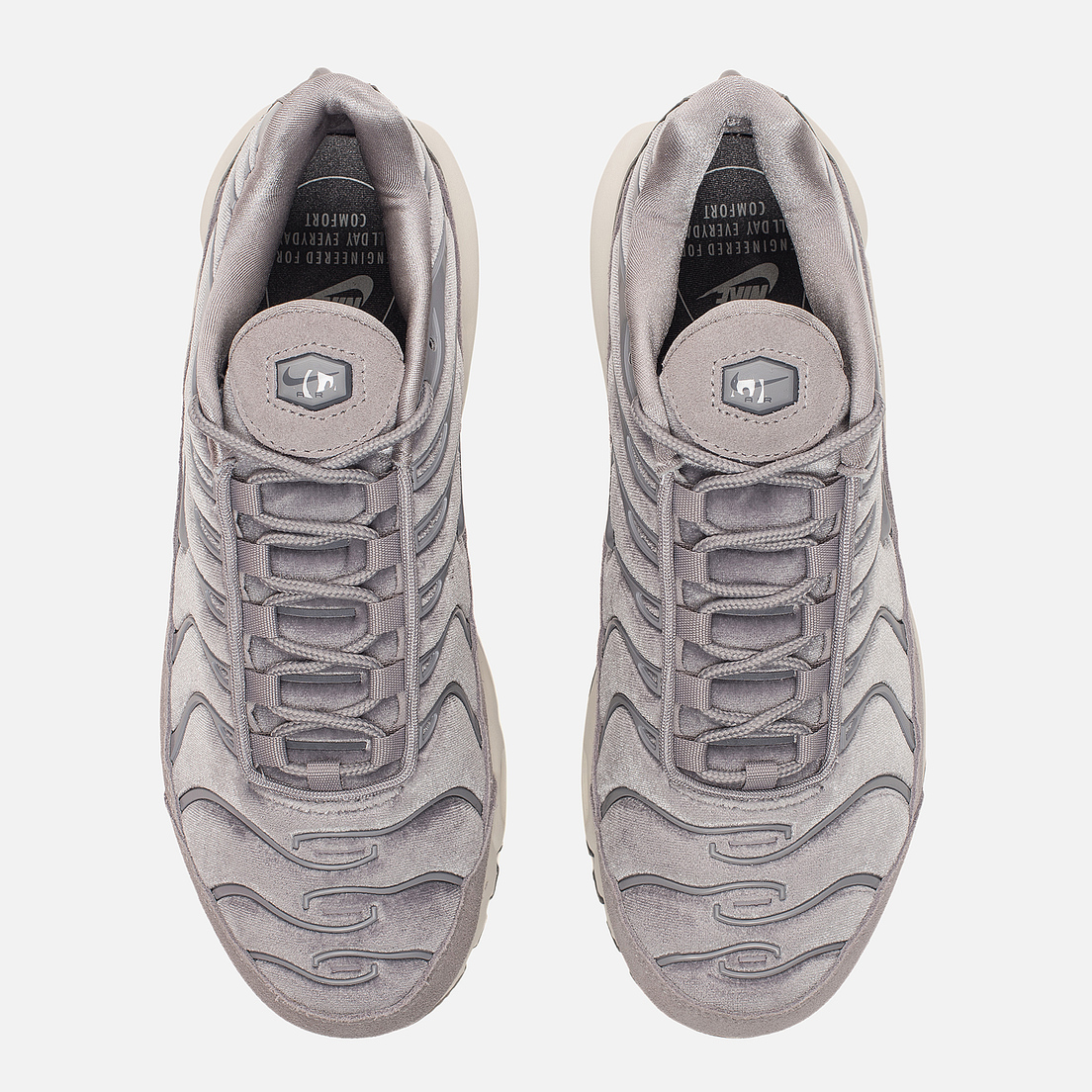 Air max plus womens gray best sale