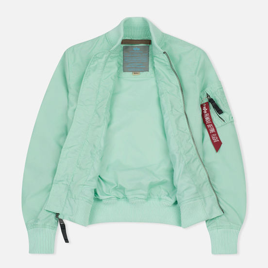 Женская куртка бомбер Alpha Industries MA-1 TT Mint