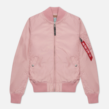 Женская куртка бомбер Alpha Industries MA-1 TT, цвет розовый, размер S