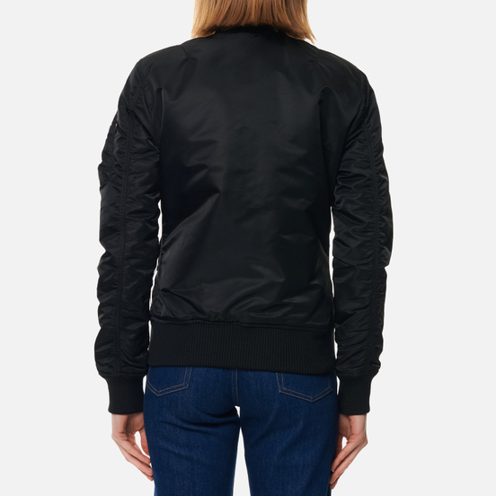 Женская куртка бомбер Alpha Industries MA-1 VF 59 Black