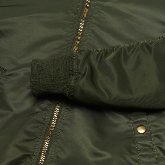 Женская куртка бомбер Alpha Industries MA-1 VF LW Sage Green/Gold
