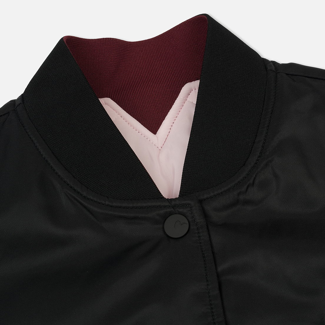 Evisu Женская куртка бомбер Evisukuro Reversible Color Blocking Padded