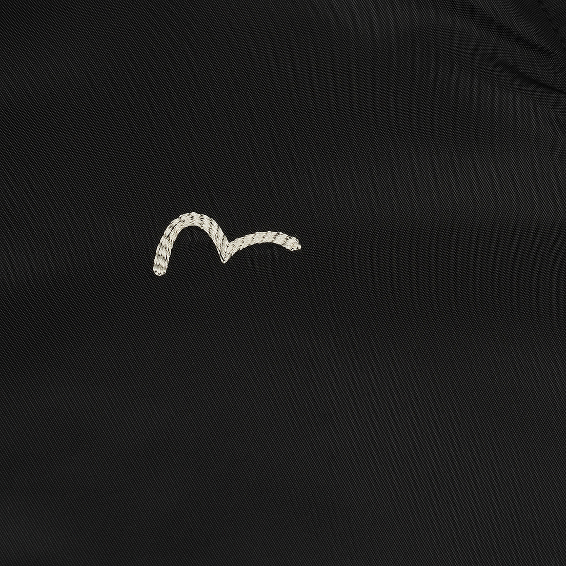 Evisu Женская куртка бомбер Fur Collar Back Embroidered