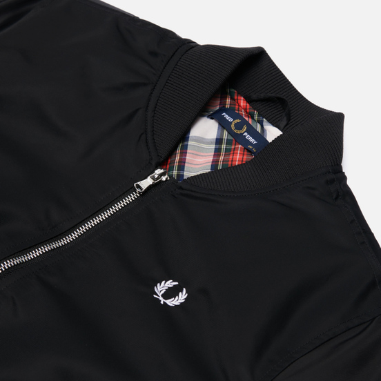 Женская куртка бомбер Fred Perry Cropped MA1 Black